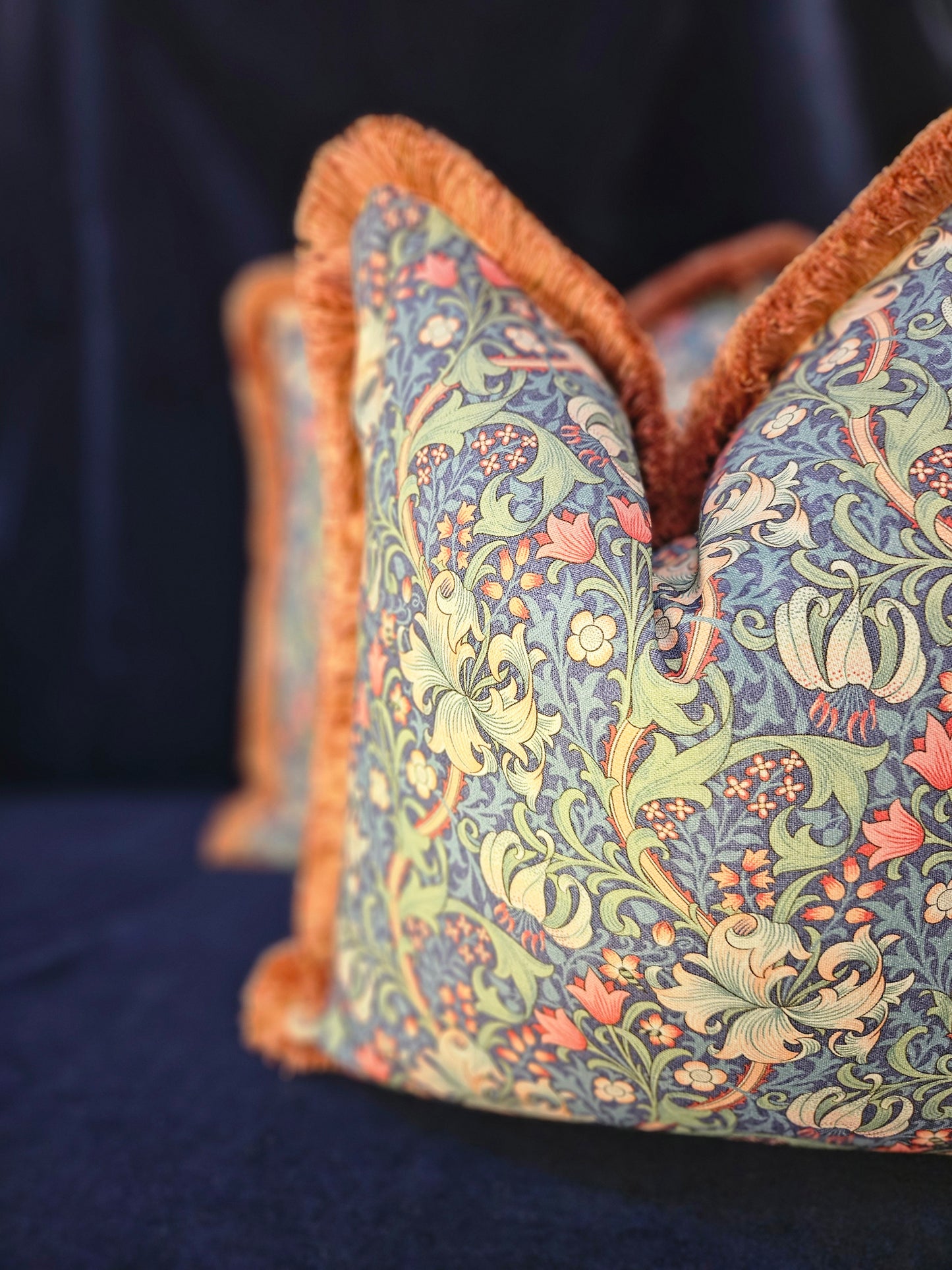 William Morris 'Golden Lily' cushion