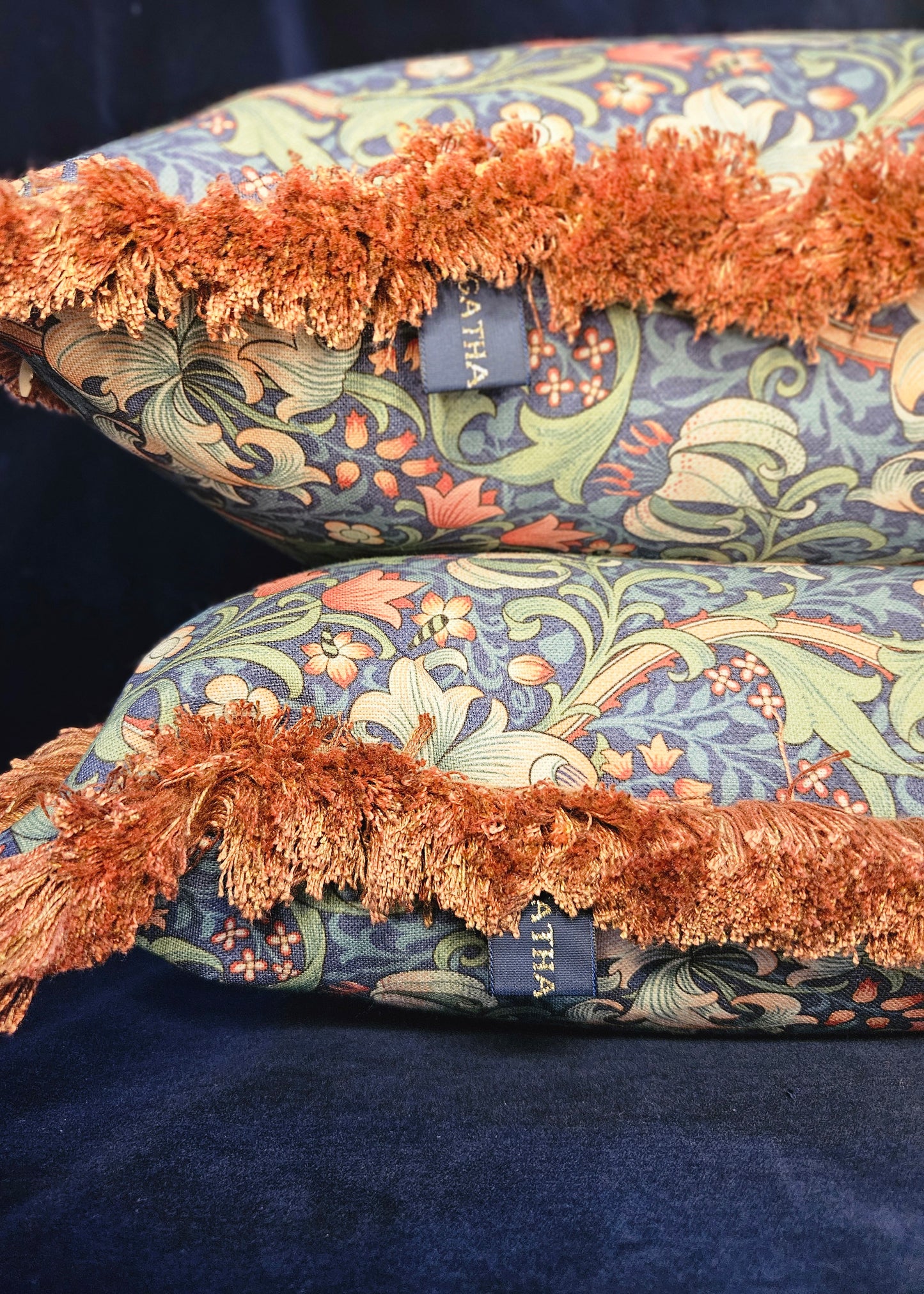 William Morris 'Golden Lily' cushion